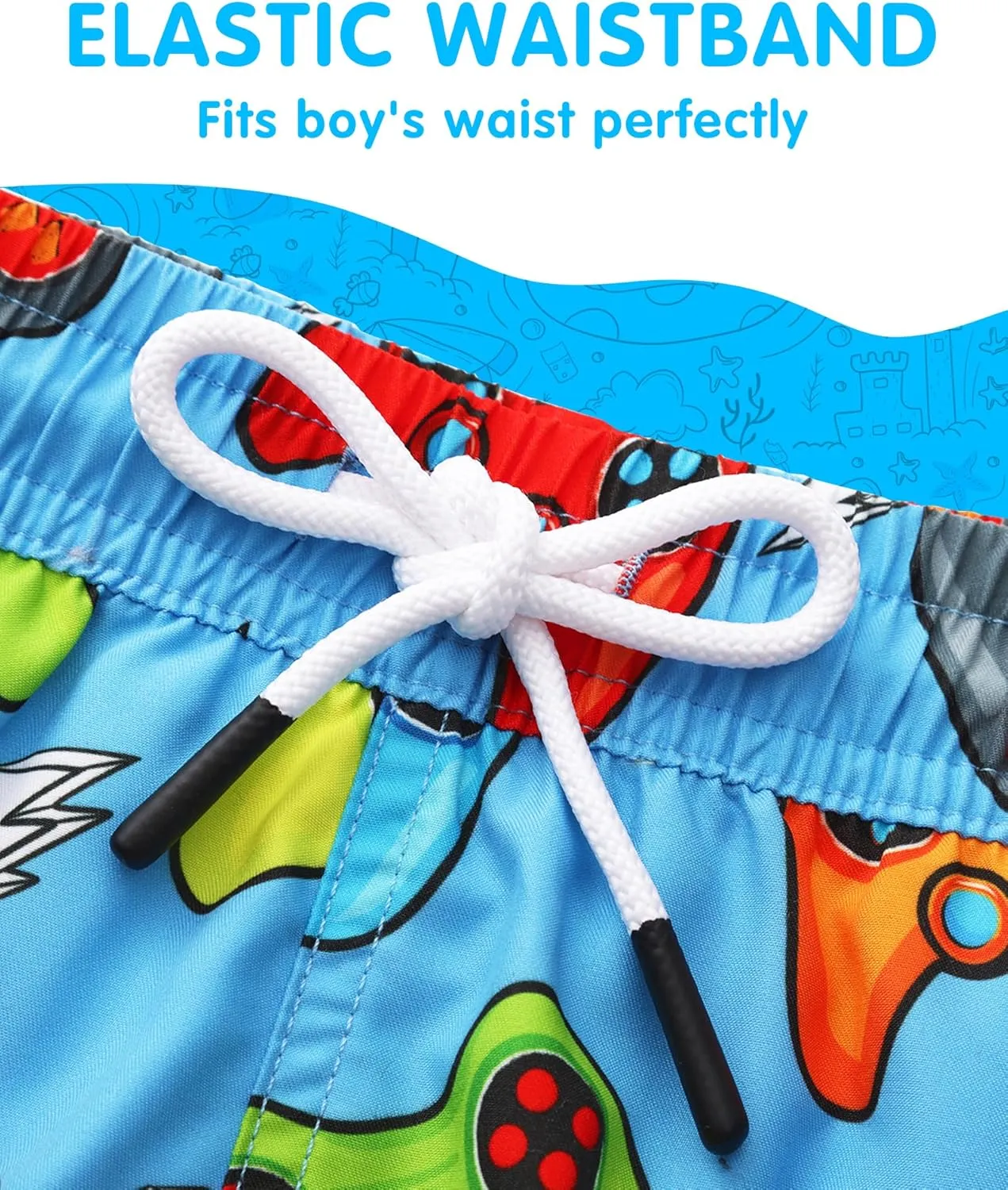 Boys' Swim Trunks - Toddler Swimsuit Shorts