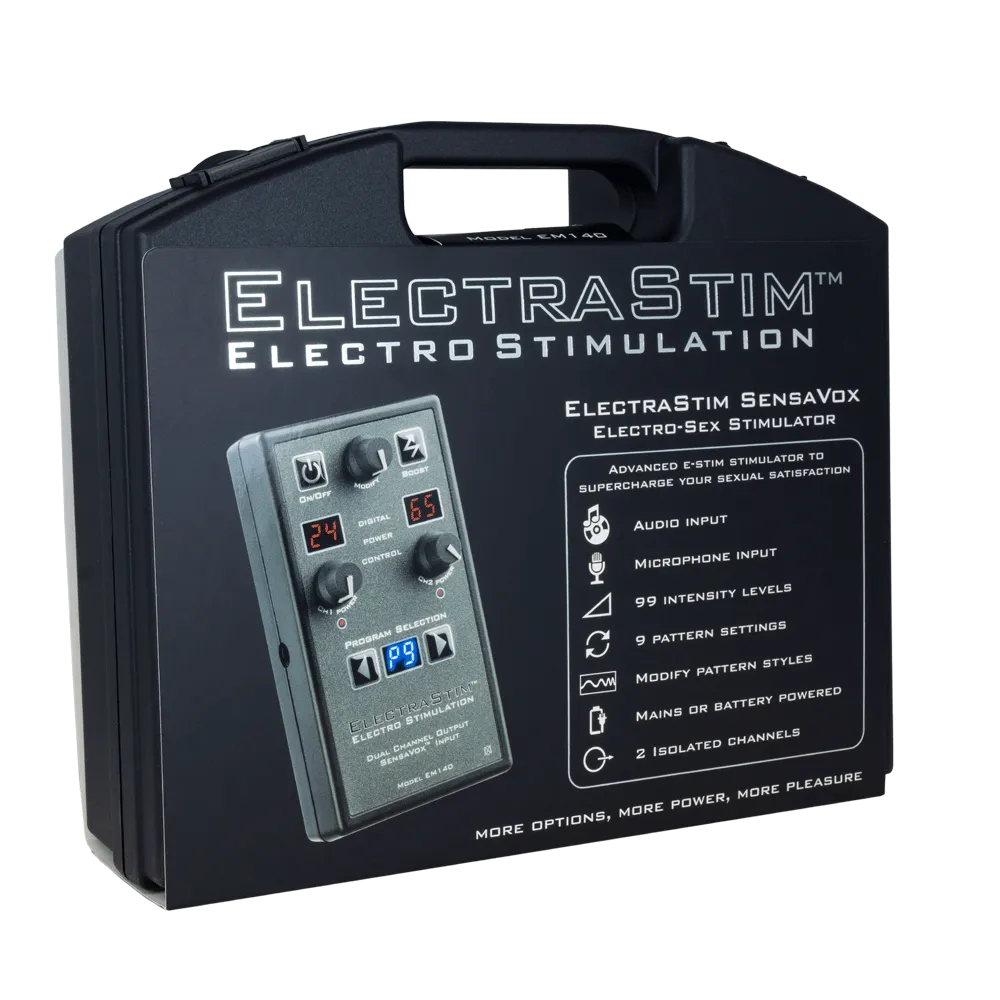 ElectraStim SensaVox Electro Sex Stimulator - EM140