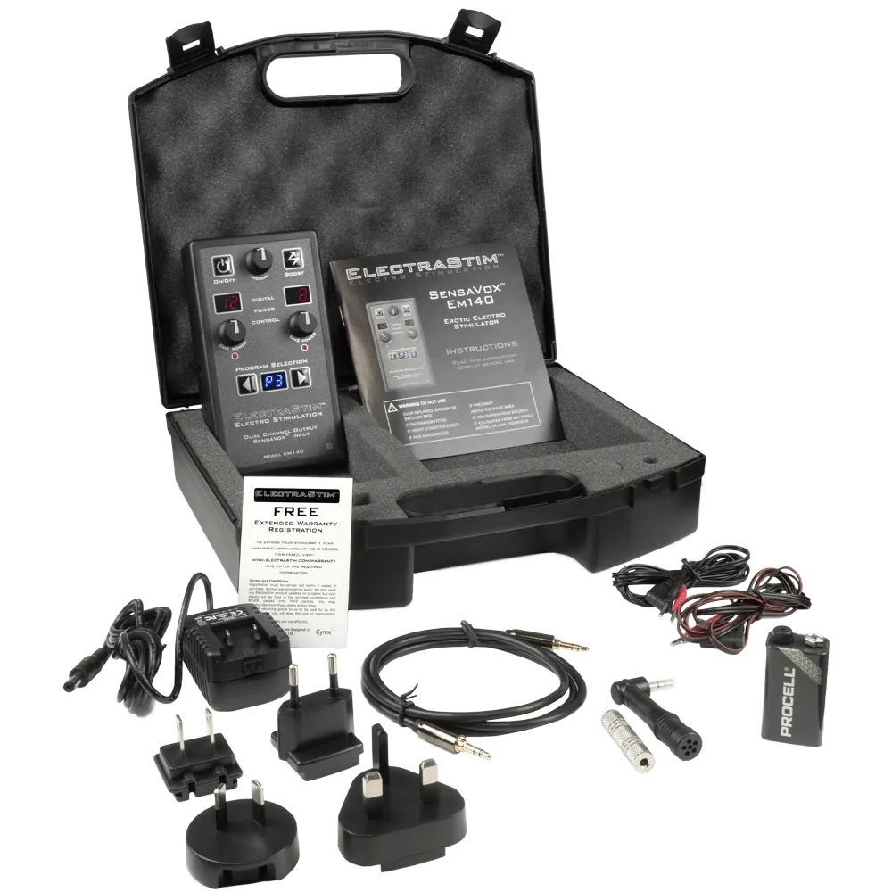 ElectraStim SensaVox Electro Sex Stimulator - EM140