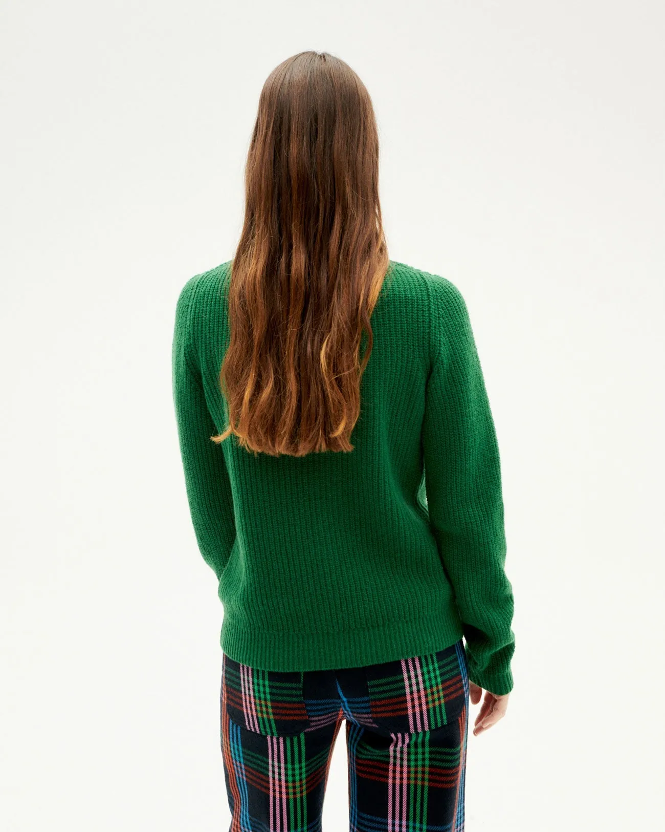 Hera Wool Knit Garden Green