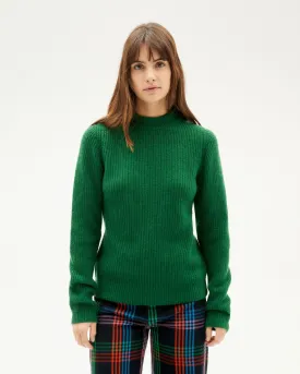 Hera Wool Knit Garden Green