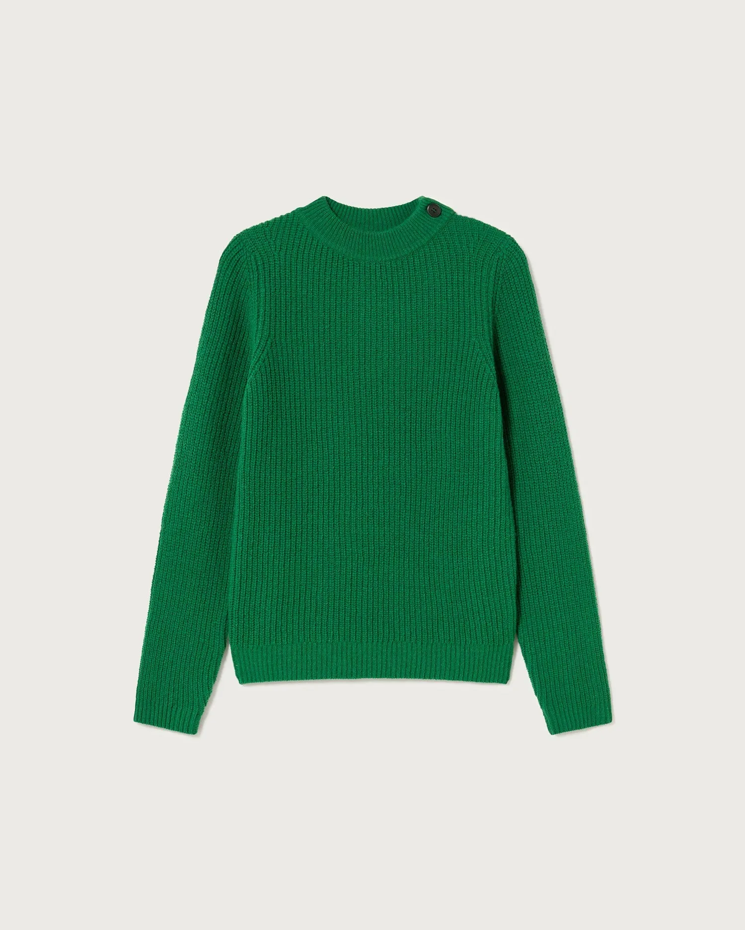 Hera Wool Knit Garden Green