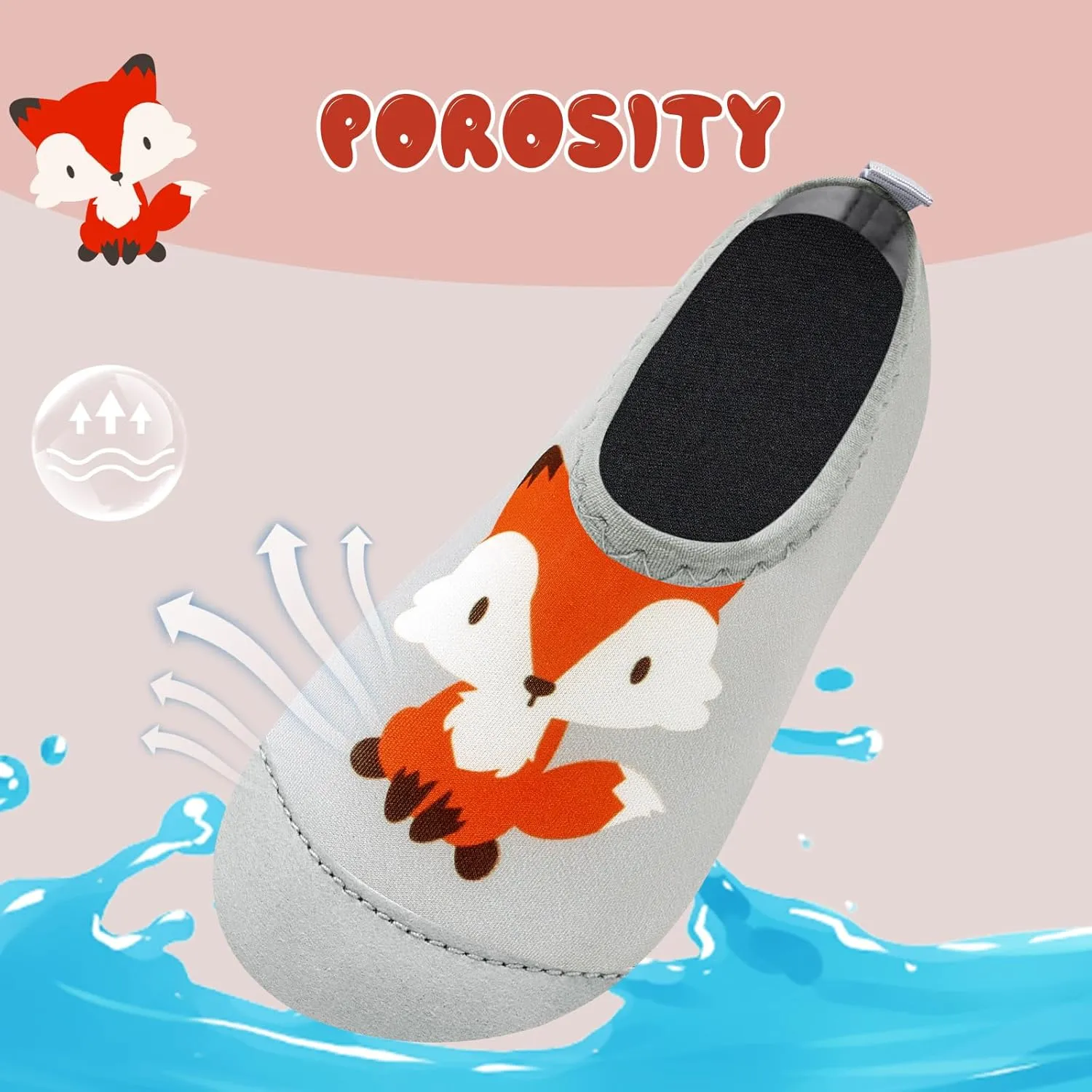 Kids Water Shoes Girls Boys Outdoor Quick Dry Barefoot Aqua Socks for Toddler Sport Beach Swim Surf
