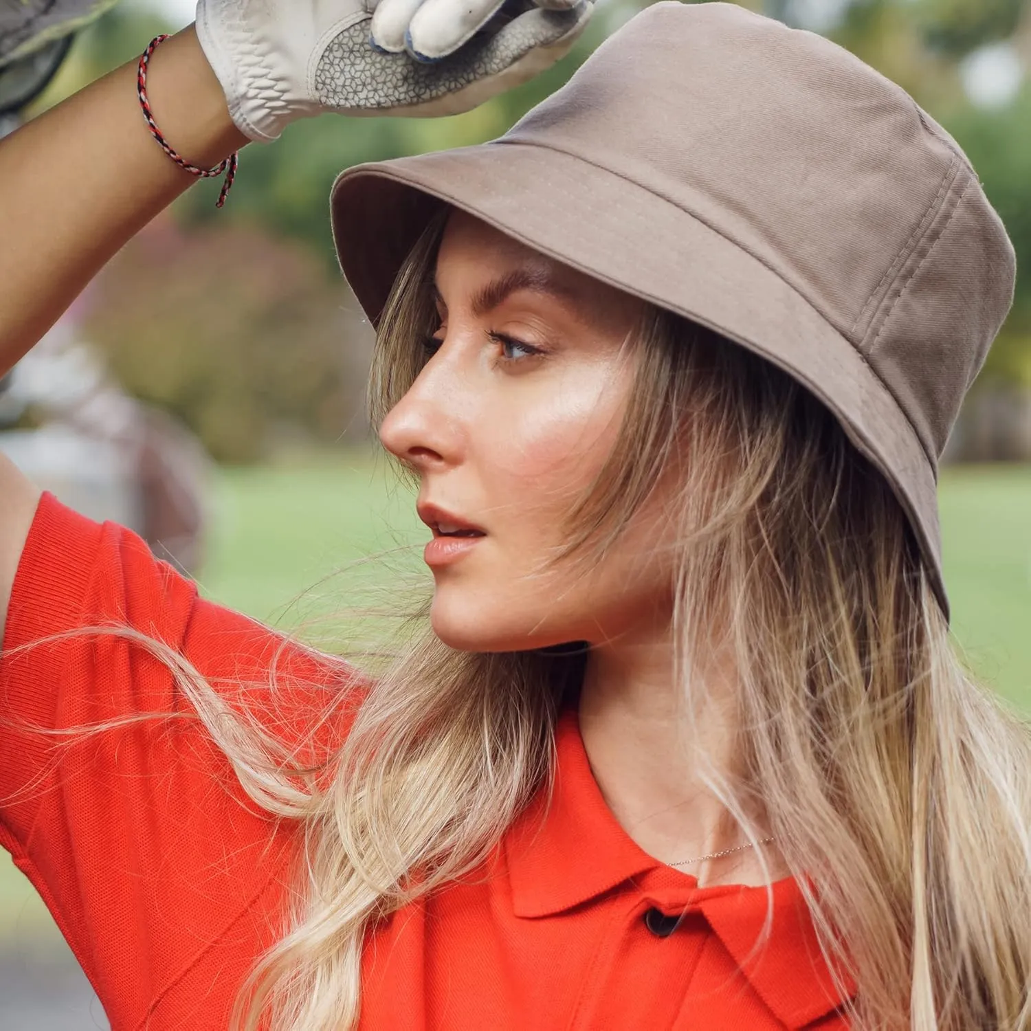 PFFY Bucket Hat for Women Men Cotton Summer Sun Beach Fishing Cap