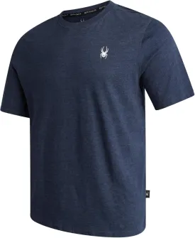 Spyder Mens T-Shirts - Soft Cotton Blend Jersey Crewneck Short Sleeve Shirts for Men, Casual Shirts for Workout & Daily Wear