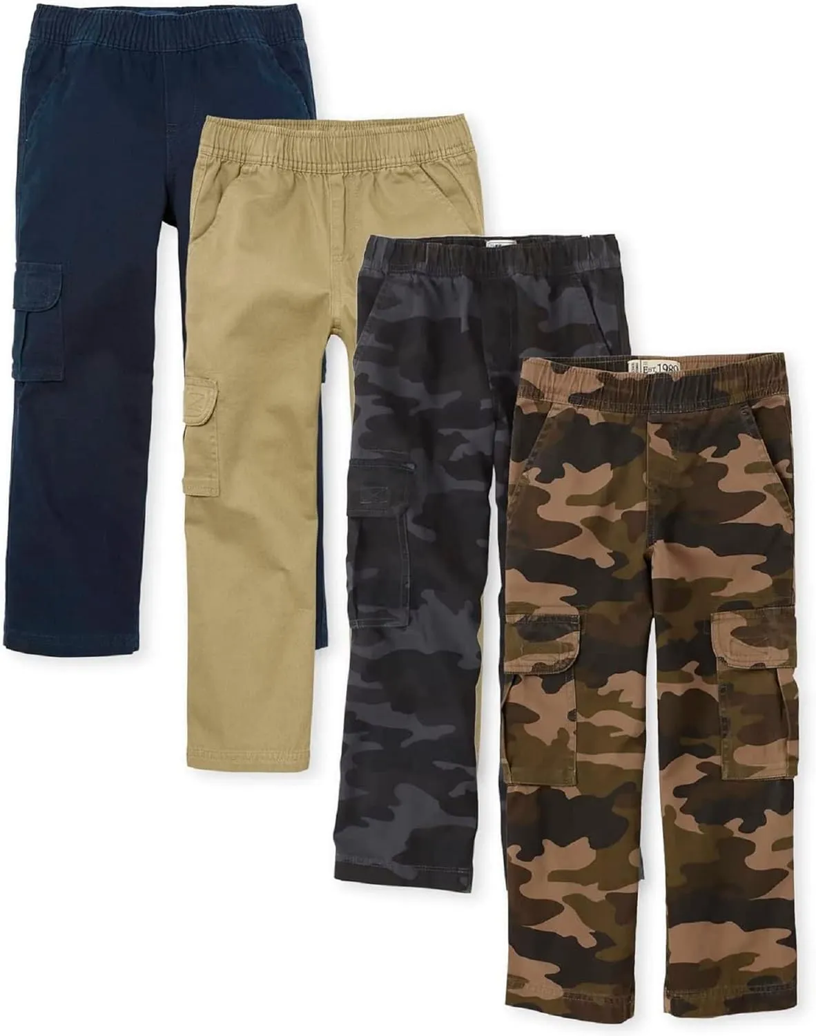 The Children's Place Pull on Cargo Pants,multipacks